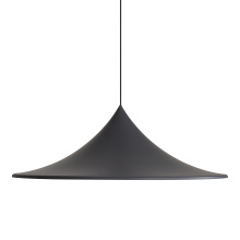 Golden 4741-35 SNB - Golden Lighting Vistara 1-light 35in Pendant in Sand Black